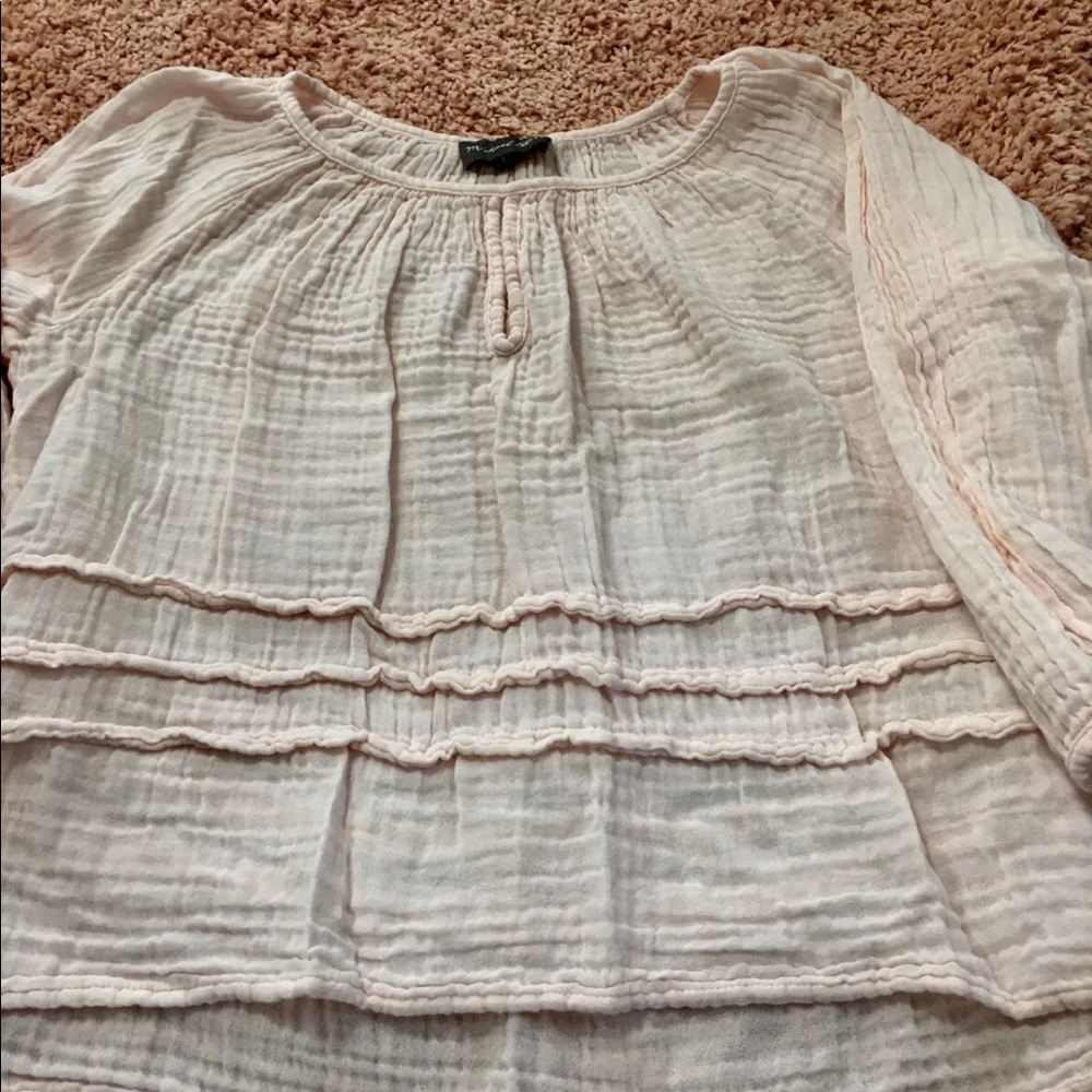 Michael Stars Small Gauze Swing Top